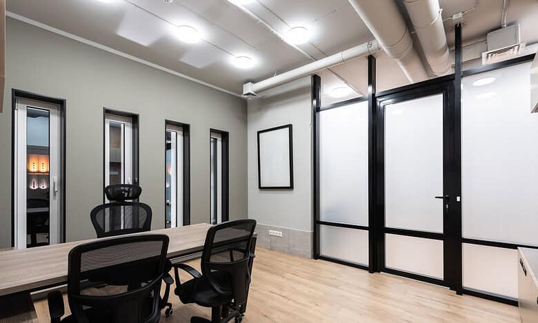 Representational Image of empty office space in Hyderabad