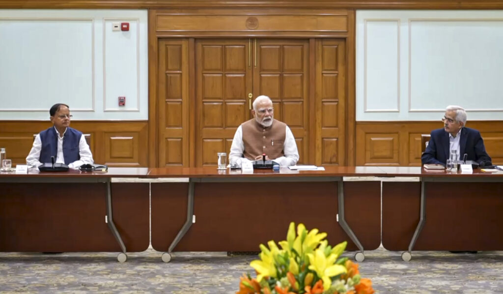 PM Modi chairs meeting with secretaries of ministries