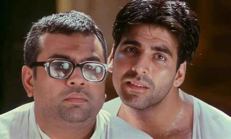 Paresh Rawal and Akshay Kumar in Hera Pheri (Source: X)