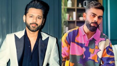 Rahul Vaidya and Virat Kohli