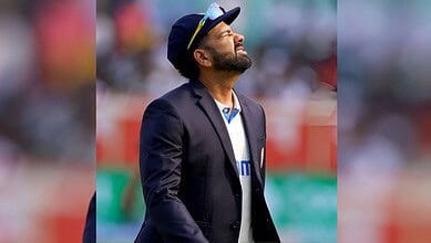 Rohit Sharma in test cricket jersey