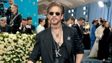 Bollywood actor Shah Rukh Khan at Met Gala