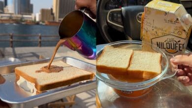 Karak Chai Toast and Hyderabad's Niloufer Cafe's Chai