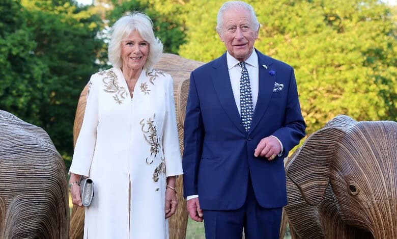 The King and Queen, attended the Elephant Family ’s ‘Wonders of the Wild’ event,