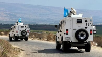 Photo of UN Peacekeeping patrol