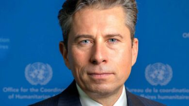 Tom Fletcher, head of the U.N. Office for the Coordination of Humanitarian Affairs