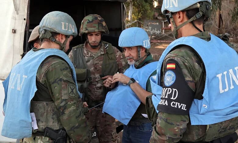 UN peacekeepers in Lebanon