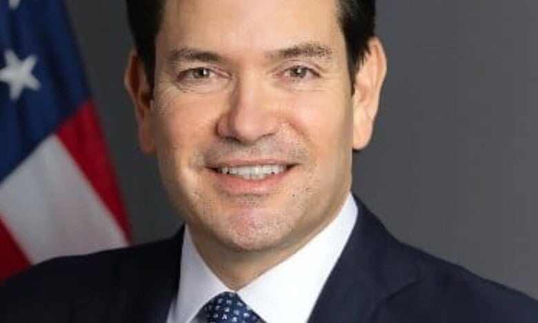 US secretary of state Marco Rubio