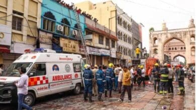 Fire accident at Gulzar Houz