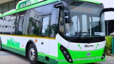 Image of an Electric bus