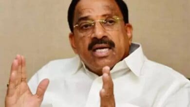 Thummala Nageshwar Rao addresses a meeting