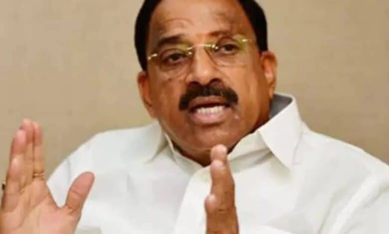 Thummala Nageshwar Rao addresses a meeting