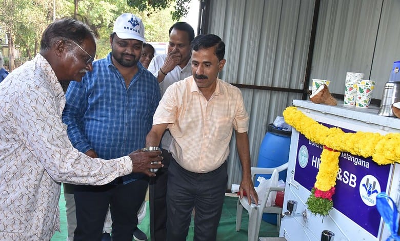 New water coolers inaugurated in Hyderabad