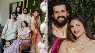 Akhil Akkineni and Zainab Ravdjee