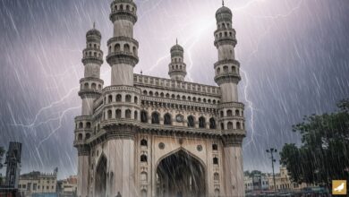 Rain in Hyderabad