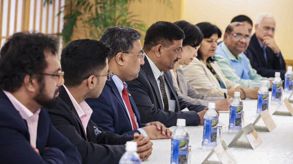 Indian delegation in Japan