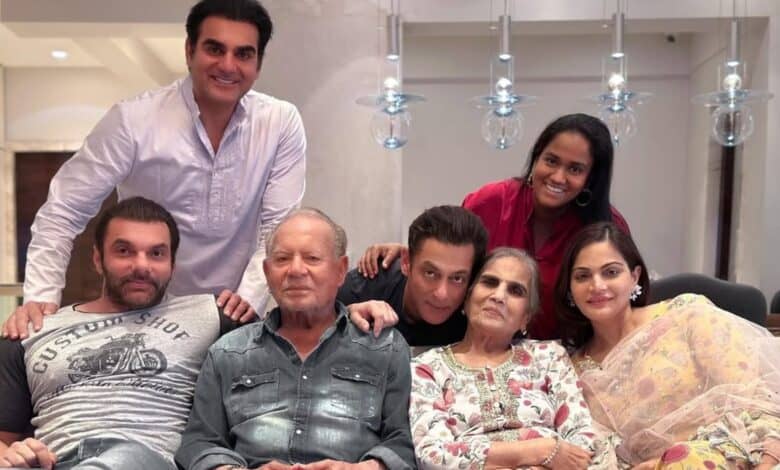 Salman Khan and his family