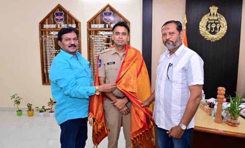 Adilabad SP Akhil Mahajan