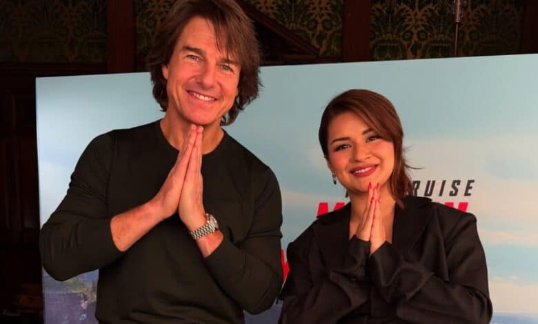 Tom Cruise and Avneet Kaur
