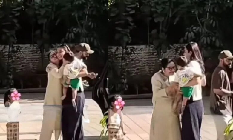 Anushka Sharma, Virat Kohli with Vamika and Akaay