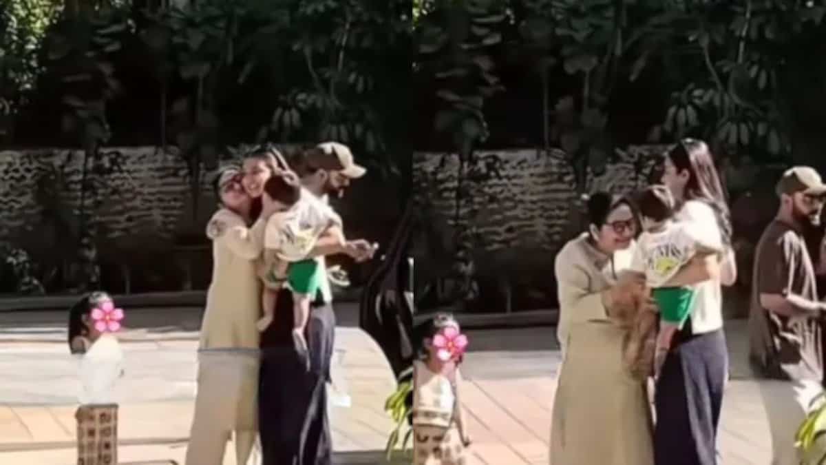 Anushka Sharma, Virat Kohli with Vamika and Akaay