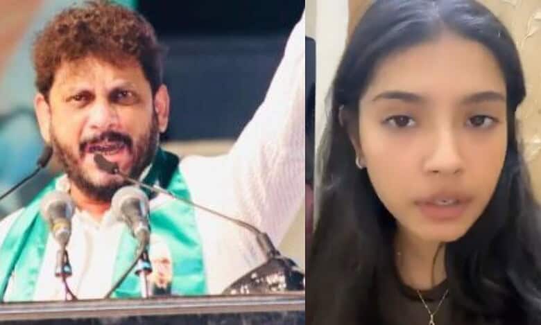 Waris Pathan demands action against girl.