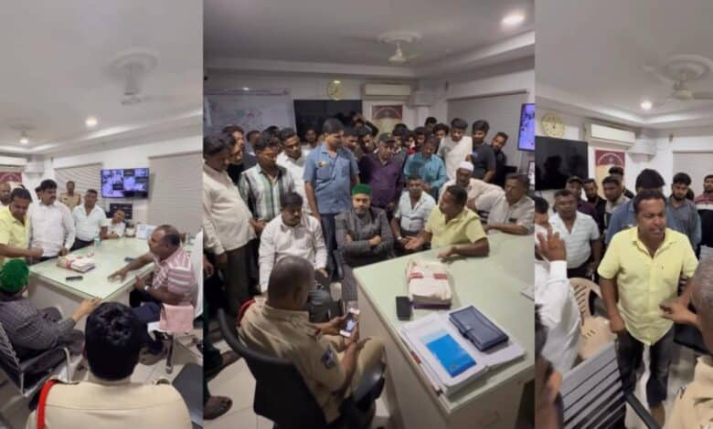 AIMIM MLCs booked for trespassing after protest at RGIA police station