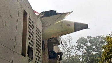 Ahmedabad: Remains of an Air India plane that crashed moments after taking off from the Ahmedabad airport, Thursday, June 12, 2025.