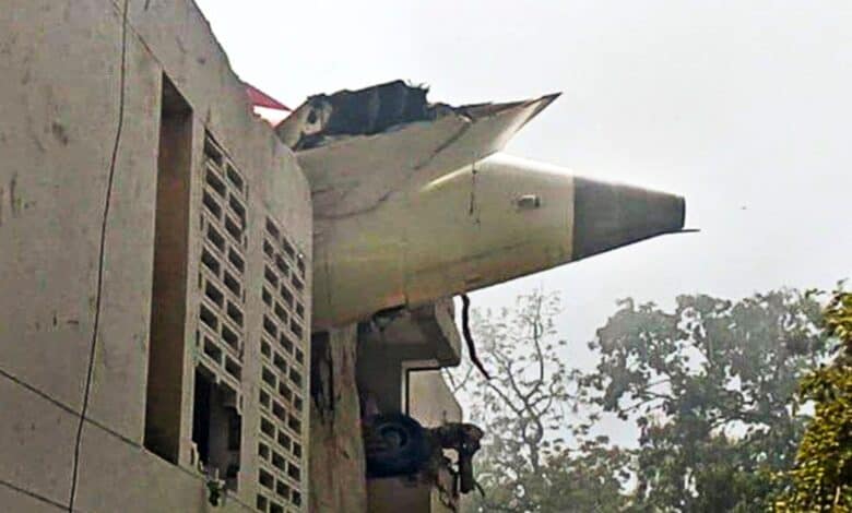 Ahmedabad: Remains of an Air India plane that crashed moments after taking off from the Ahmedabad airport, Thursday, June 12, 2025.