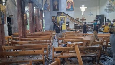 Suicide bombing kills at least 19 at Damascus church