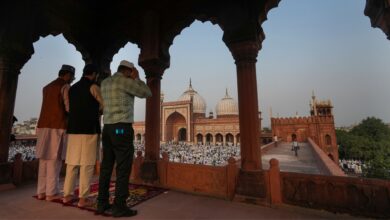 People from all walks of life offer prayers on Bakrid across Delhi