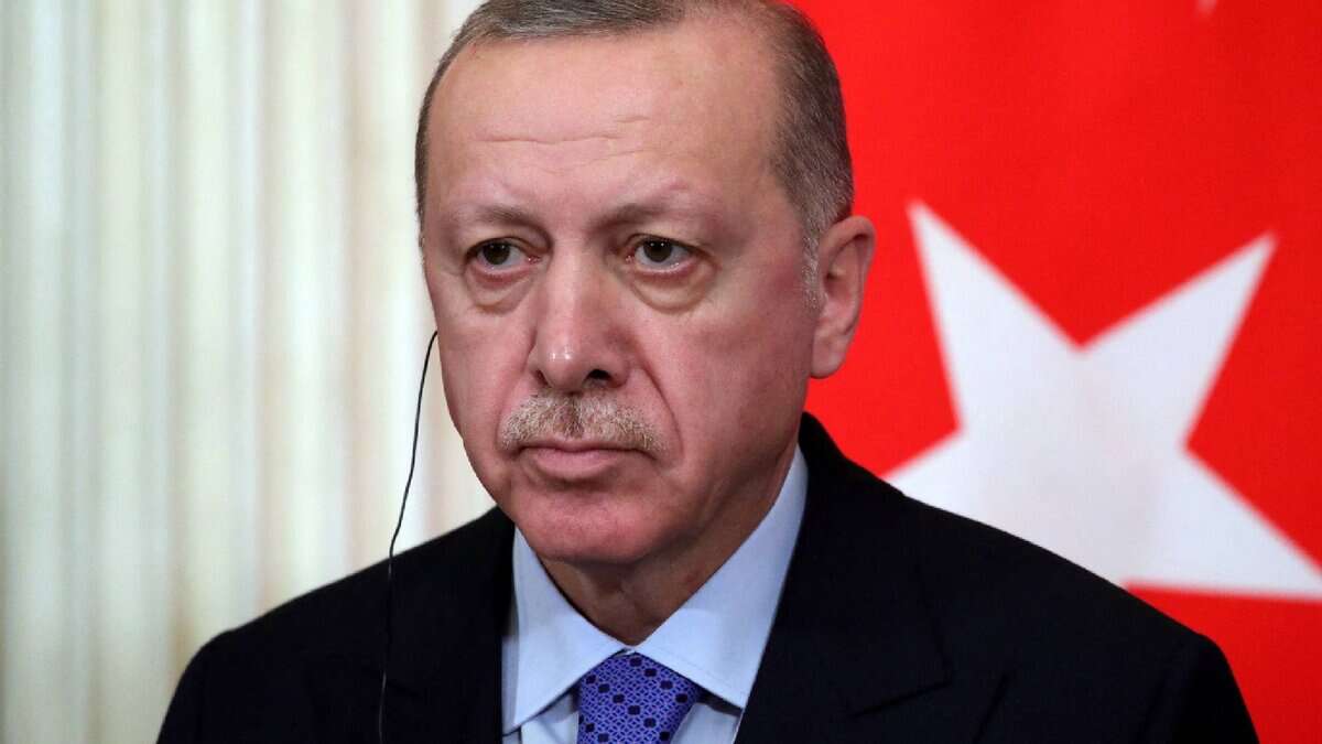 The image of Recep Tayyip Erdoğan, President of the Republic of Türkiye