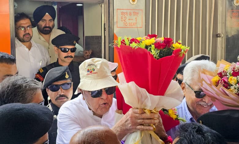 National Conference president Farooq Abdullah