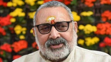 Union minister Giriraj Singh