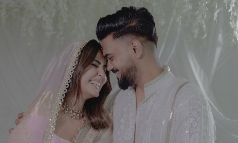 Hina Khan and Rocky Jaiswal