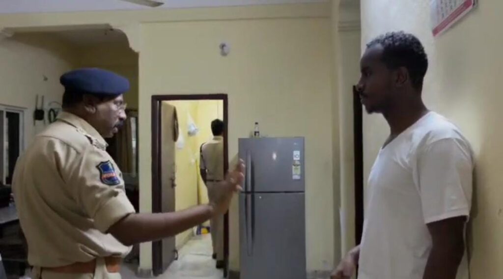 Hyderabad police check foreigners’ documents in Tolichowki