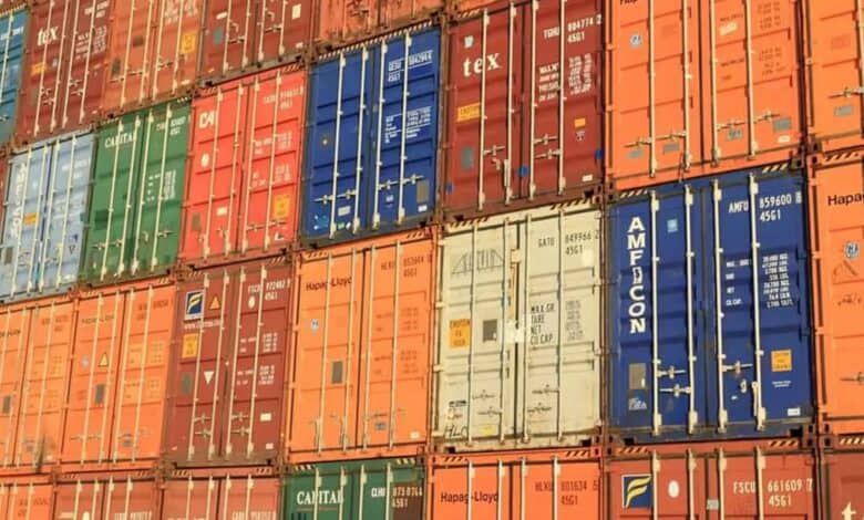 Import and Export containers