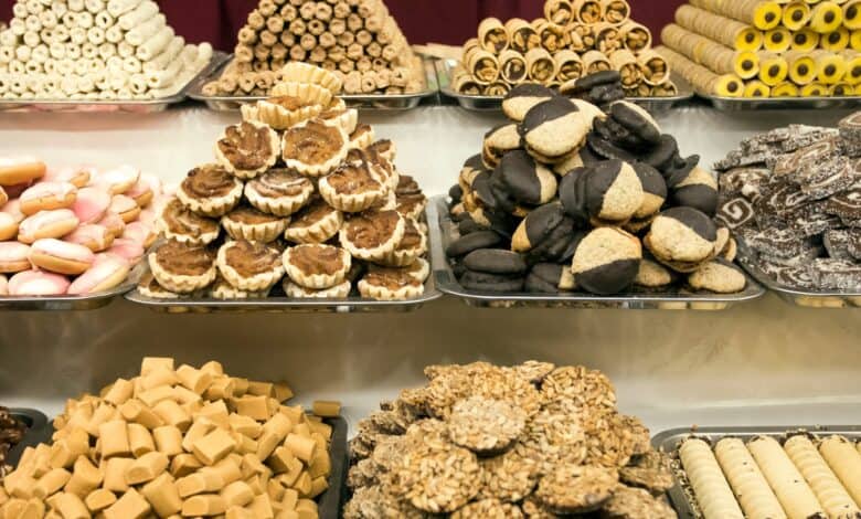 Image of sweet shops in Hyderabad