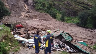 Image shows Uttarakhand landslide on Sunday, June 29.
