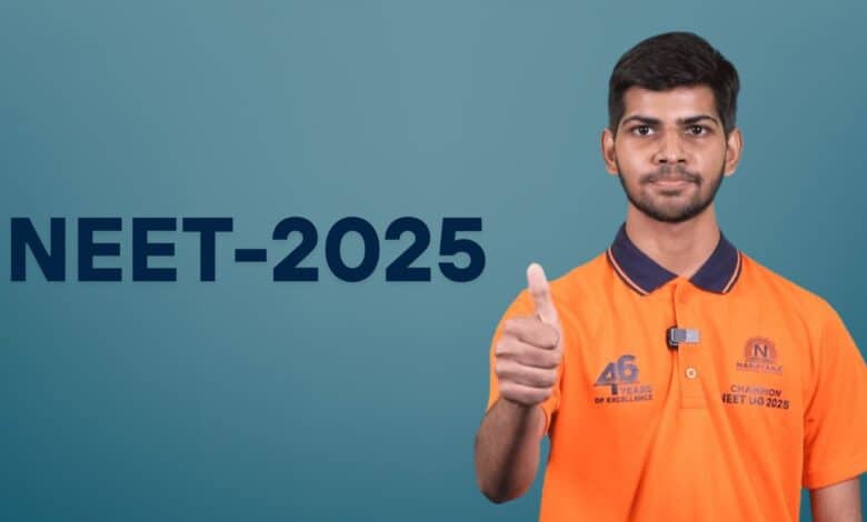 Telangana's Kakarla Jeevan Sai Kumar, secured All-India rank 18 in NEET 2025, emerging as state topper