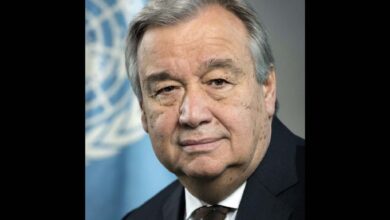 UN Secretary General Antonio Guterres