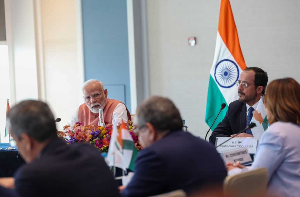 PM Modi in Cyprus
