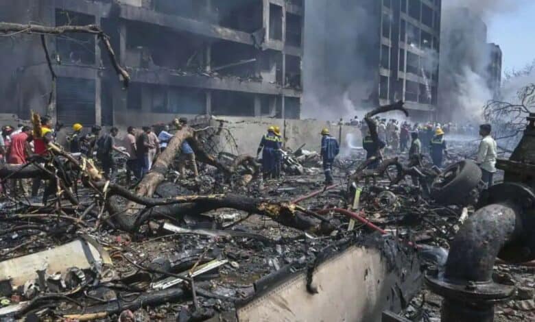 Plane crashes near Ahmedabad airport
