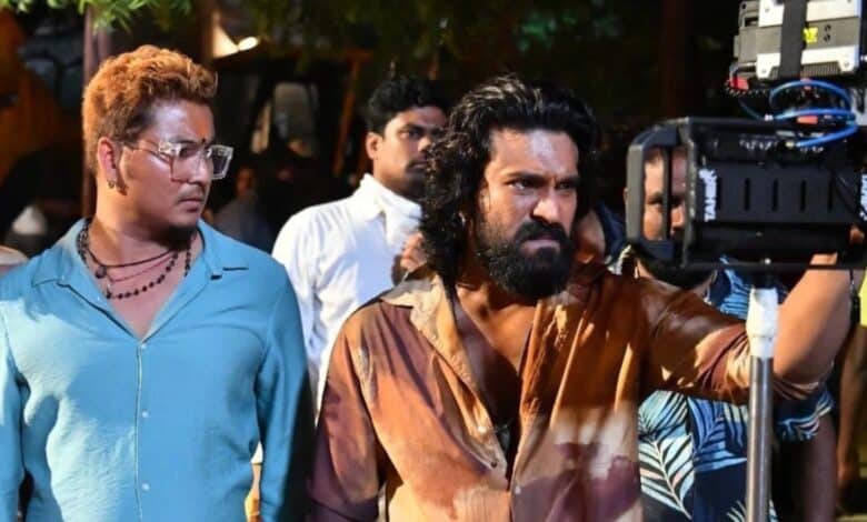 Peddi movie working still