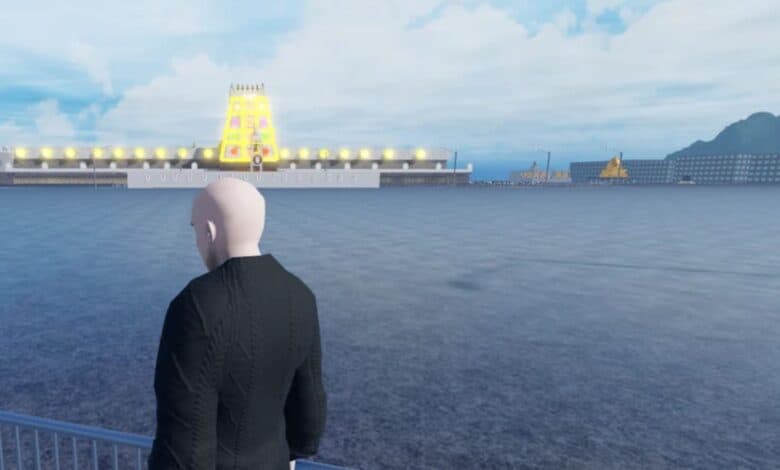 A virtual, simulated version of the Tirumala Sri Venkateswara Swamy temple in the video game Roblox