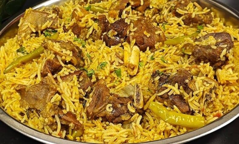Image of Tahari. Once a 'cousin' of Biryani, Tahari now a big hit in Hyderabad