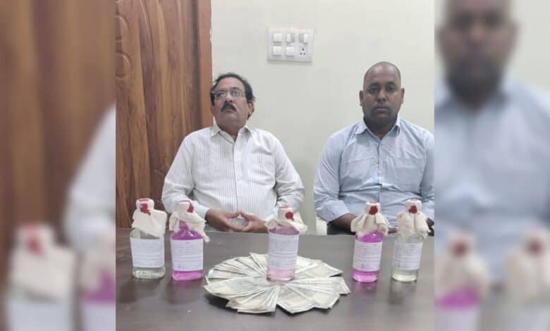 Bill collector of Shamirpet ward office, K Ram Reddy and computer operator in Thumkunta municipality, A Sravan, of Medchal-Malkajgiri district