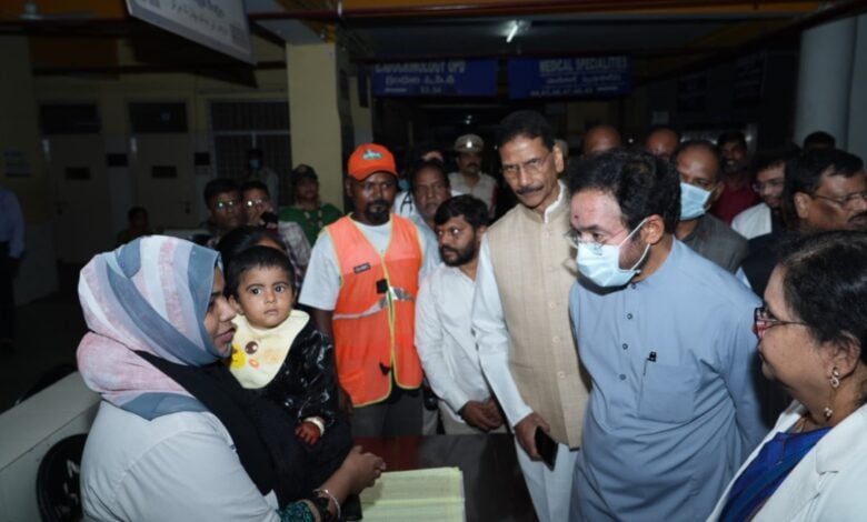Union min Kishan Reddy on June 16 reviews COVID-19 protocols at Gandhi Hospital