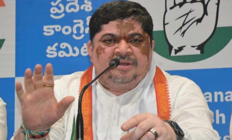 The image displays a picture of Telangana road transport minister Ponnam Prabhakar
