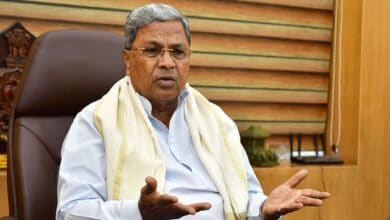 The image displays a picture of Karnataka CM Siddaramaiah